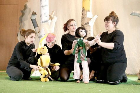 Puppets come to life on stage